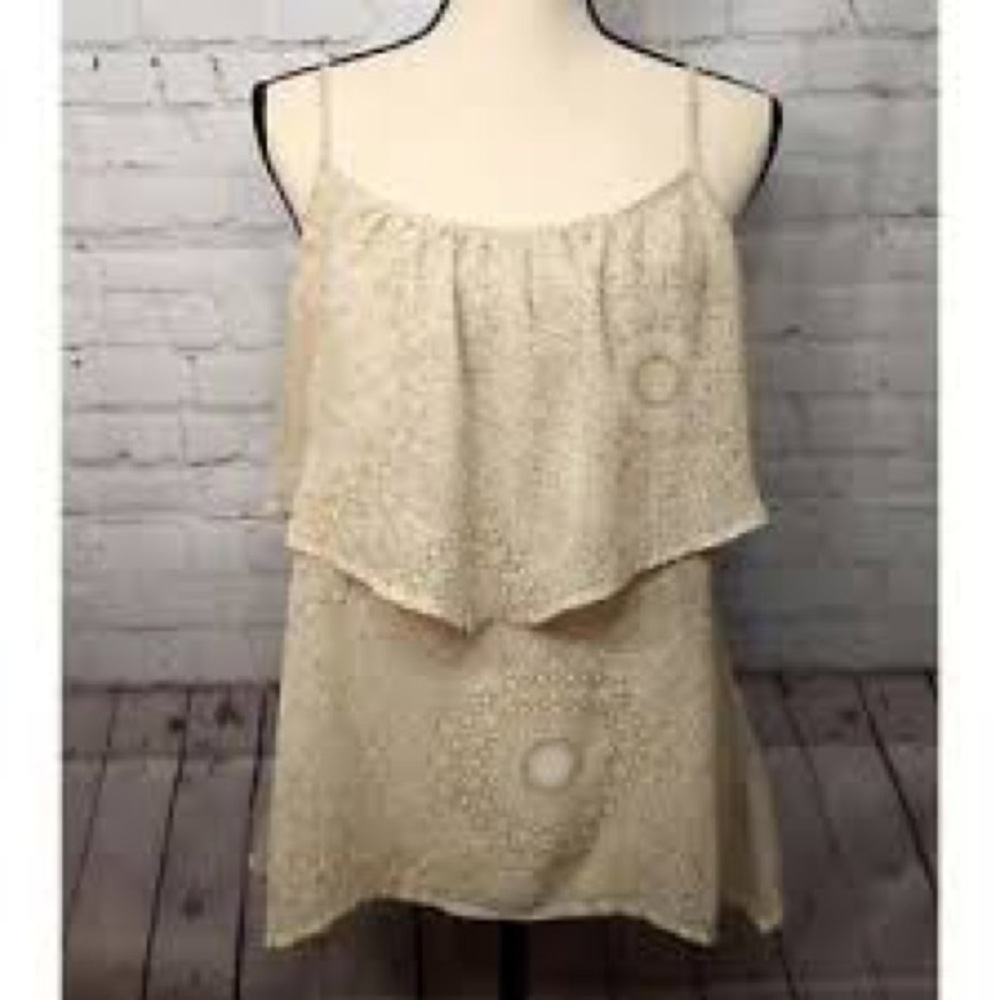 Kirra cream pattern tank